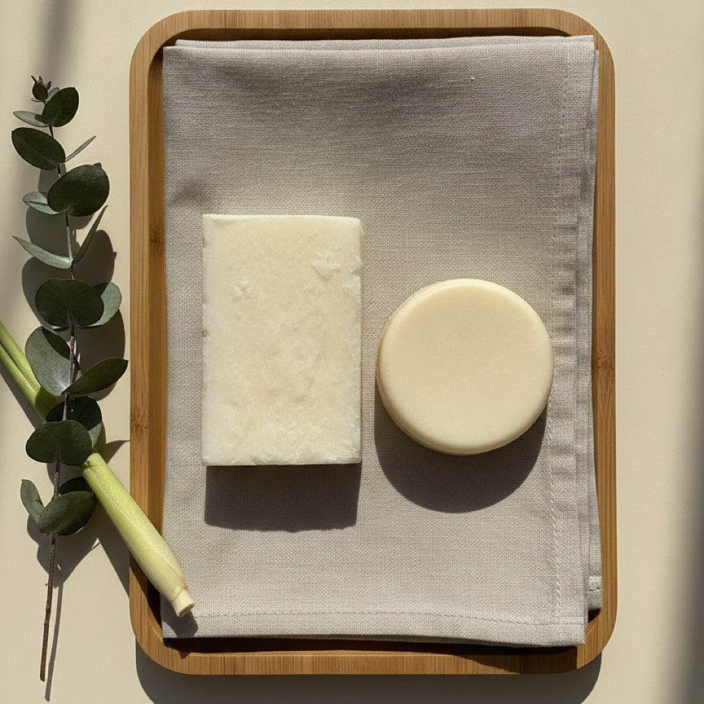Pack Pelo & Cuerpo · Champú sólido Neutro + Hidratante