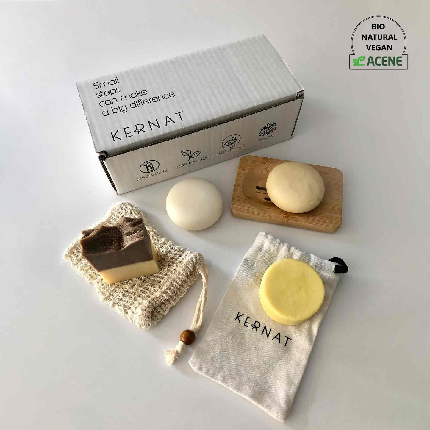 Pack cosmética sólida ecológica Argán